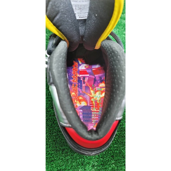 Reebok Power Rangers Question Mid Megazord GY0590 Basketball Sneakers sz 7 - Picture 7 of 10